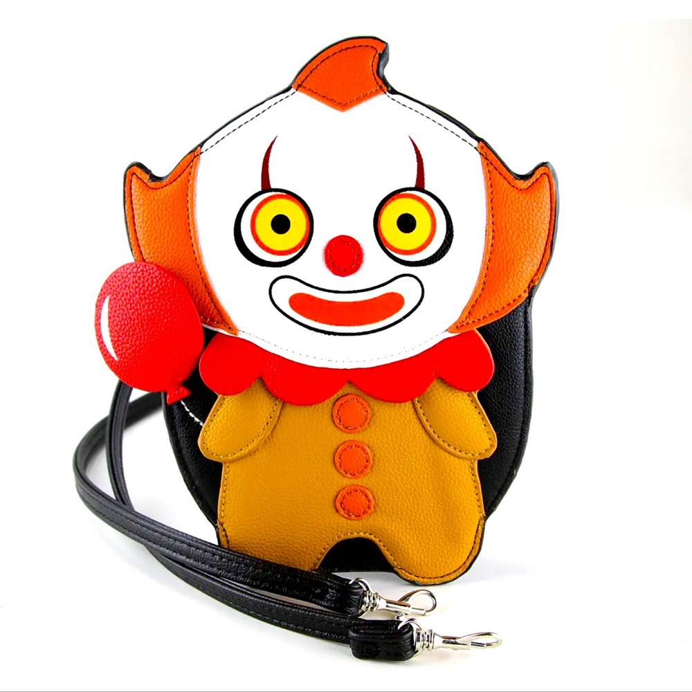 Cute Scary Clown Crossbody Bag